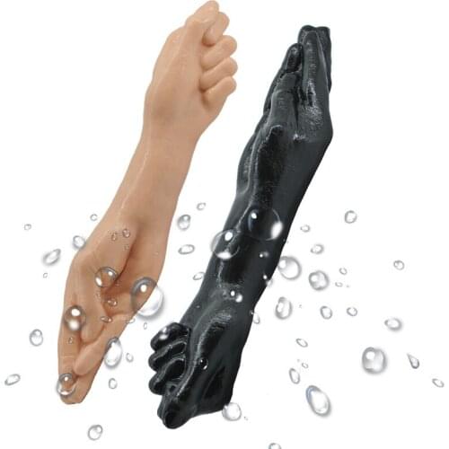 Large Penis Double Hand Fist Dildo Flexible Anal Plug G Spot Stimulate Vaginal Big Butt Plug Sex Toys For Women Men Masturbators