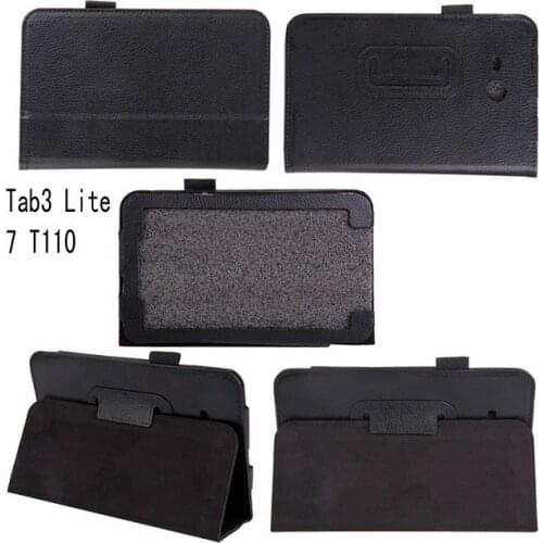 For Samsung Galaxy Tab 3 Lite T110 Case Stand Cover Tab3Lite 7.0 T111 Casing Protector Shell Capa Fundas