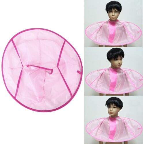 Kids Hair Cutting Cape Barber Styling Salon Nylon Haircut Hairdresser Gown Clothes Accessories DIY Apron Hair Cutting Cloak Hair