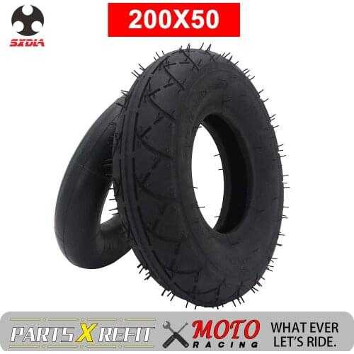 For Wheelchair Wheel Pocket Bike Electric Gas Scooter Electric Scooter 200*50 8 inch Heavy Duty Inner Tube outer Tyre