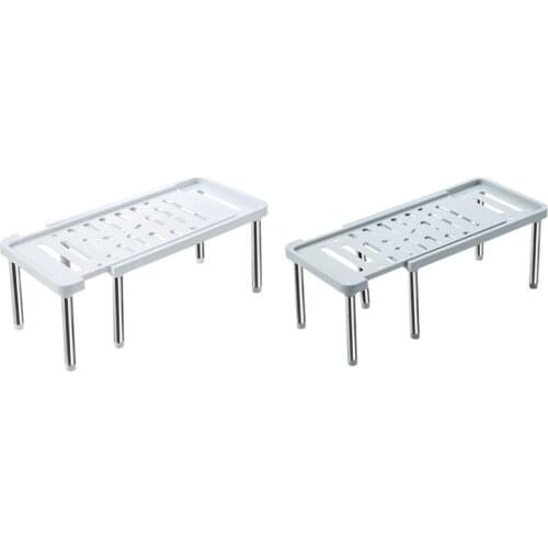 Home Closet Organizer Storage Shelf for Kitchen Rack Space Saving Decorative Shelves Cabinet Holders Kitchen