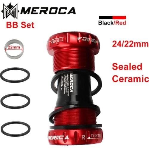 Ceramic Bearing BSA 68/73mm 24/24mm 24mm/22mm Support Bottom Brackets Mountain bike MTB Road Bike Parts