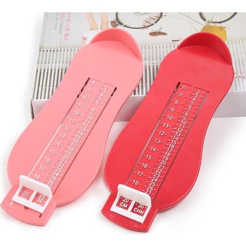 Baby Foot Ruler Kids Foot Length Measuring Gauge Tool Child Shoes Size Calculator For Children Infant Shoes Fittings Gauge Tool