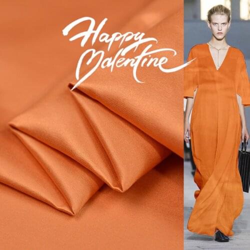 Orange Order 48 Mm Cotton Satin Pure Silk Fabric New Quilt Sets