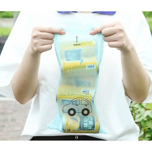Plastic Garbage Bag Rack Portable Hanging Trash Rubbish Bag Storage Rack Holder Car Kitchen Gadgets Storage Rack