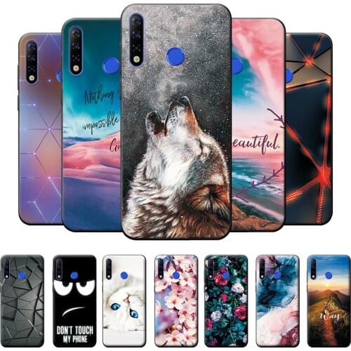 For TECNO Camon 12 TECNO Spark 4 Silicone Case Cover Soft TPU Silicone Phone Case for Tecno Spark 4 / Camon 12 Cases Spark4 6.52