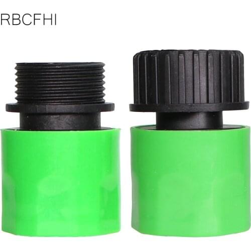 RBCFHl Garden Quick Coupling Irrigation 1 set of Male Female Hose Connector from Quick Adaptor to 3/4'' Hose Thread Connector
