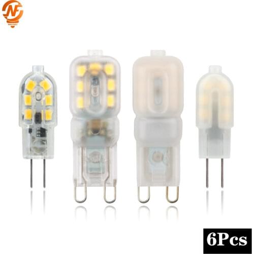 Mini G4 G9 Led Light 3W 5W AC 220V DC 12V Bulb SMD2835 Spotlight For Crystal Chandelier Replace Halogen Lamp 360 Degree Lighting