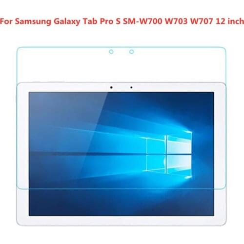 Tablet tempered glass For Samsung Galaxy Tab Pro S SM-W707 W703 W700 12 inch High Clear HD Transparent Screen Protector film