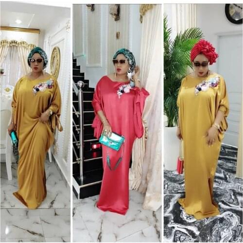 HGTE loose Length 150cm African Dresses For Women Africa Clothing Muslim Long Dress Dashiki abaya African Dress For Lady