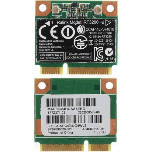 2020 New Wi-Fi Wireless Network Card 150M Bluetooth for RT3290 HP Pavilion G7-2000 Ralink