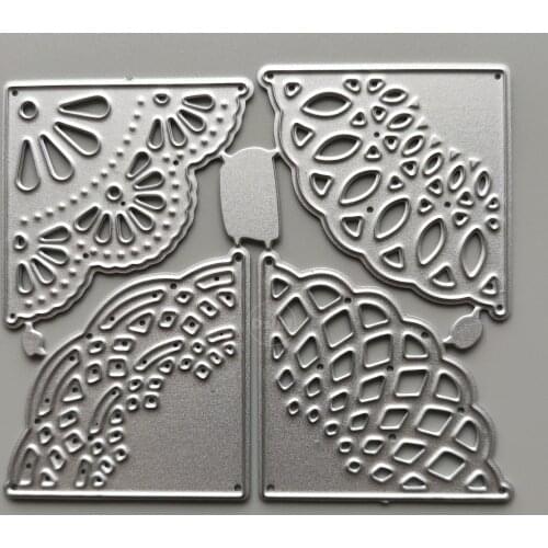 2021 Flower Type Lace Metal Cutting Dies DIY Scrapbooking Paper Photo Album Crafts Mould Cards Embossing Mold Stencils for Decor