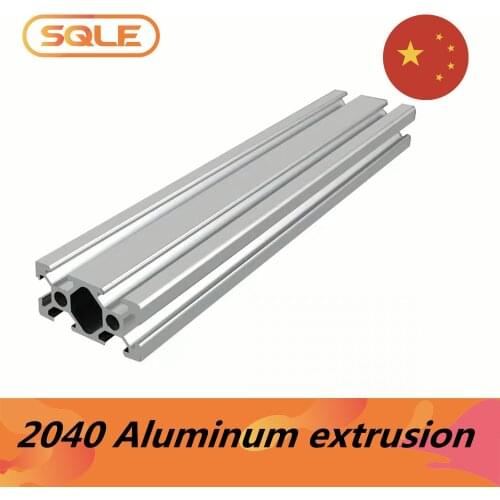 2040 Aluminum Profile 6.2mm T Slot 2040 Aluminium Extrusion Anodized 100 - 600mm CNC 3D Printer Parts