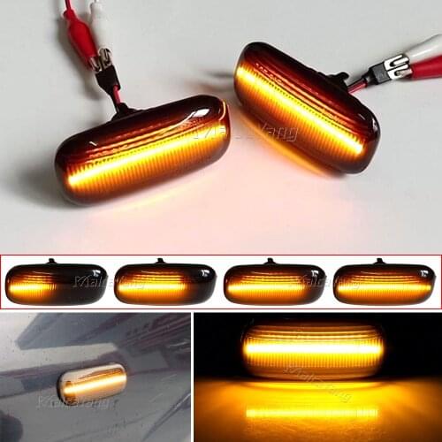 Side Marker Light Dynamic LED Turn Signal Flashing Indicator Blinker For Audi A3 S3 8P A4 S4 RS4 B6 B7 B8 A6 S6 RS6 C5 C7