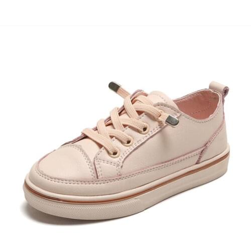 Childrens shoes summer new childrens sports shoes girls' leather casual shoes breathable mesh Shoes Boys' low top board shoes