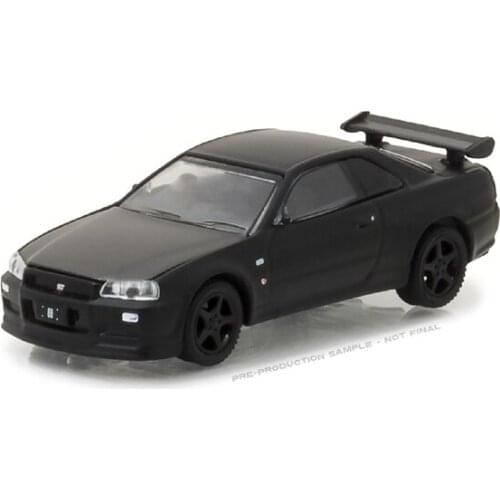 GreenLight 1:64 2000 Niss an Skyline GT-R boutique alloy car toys for children kids toys Model original box