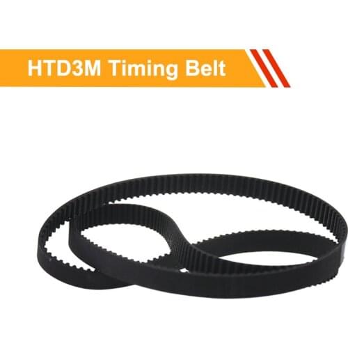 HTD3M Closed loop Timing Belt Length 699/708/711/801/804/810mm Rubber Tooth Belt 10/15mm Belt Width Gear Belt for Sewing Machine