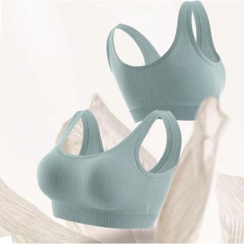 Women Tank Tops Streetwear Push Up Cropped Top for Female Lounge Solid Color Casual Sexy Lingerie Fashion Wirefree Camisole