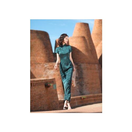MEWGIRLBIJOULADY Green Summer Dresses