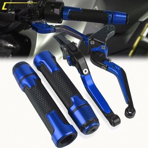 Motorcycle Accessories Brake Clutch Levers Handlebar HandGrips end For Honda VT1100 1995-2000 2001 2002 2003 2004 2005 2006 2007