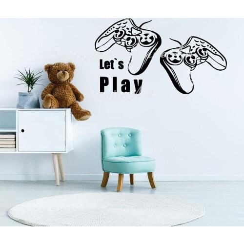 Cartoon Game Wall Decal Living Room Removable Mural For Kids Rooms Decoration Vinyl Art Decal