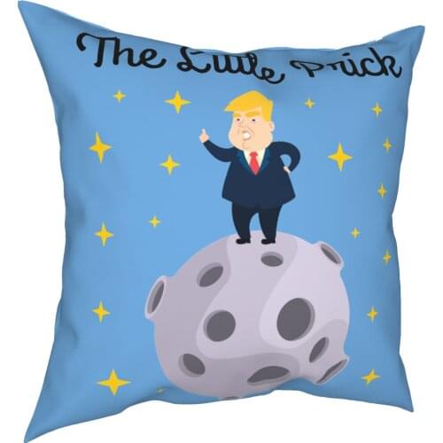 Trump The Little Prince Pillowcase Printed Polyester Cushion Cover Decorations Throw Pillow Case Cover Home Square 18