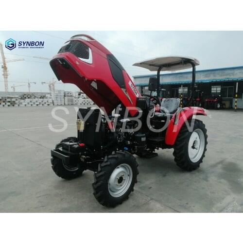 SYNBON 2020 60hp 4WD multifunctional tractor farm hydraulic tractor multiple auxiliary tools agriculture machinery SY604Y