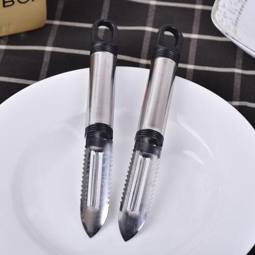 Stainless Steel Peeler Scraping Scales Planing Peeler Kitchen Gadget Multifunctional Peeler Wholesale Manufacturers