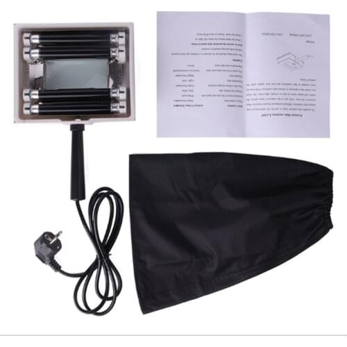 Portable Woods Lamp Beauty Salon Skin Analyzer Skin Testing UV Magnifying Light Device Handheld Cold Light UV Skin Tester