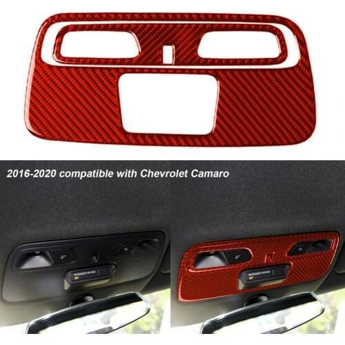 Strong Sticky Lightweight Interior Red Reading Lamp Sticker for Chevrolet Camaro 2016-2020
