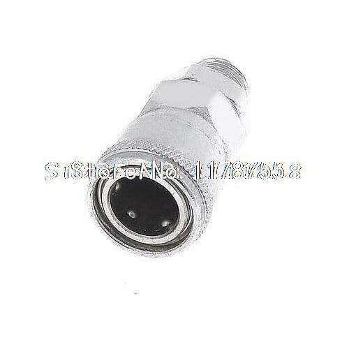 Air Pressure Hose Piping 1/4"PT Male Thread Quick Coupler