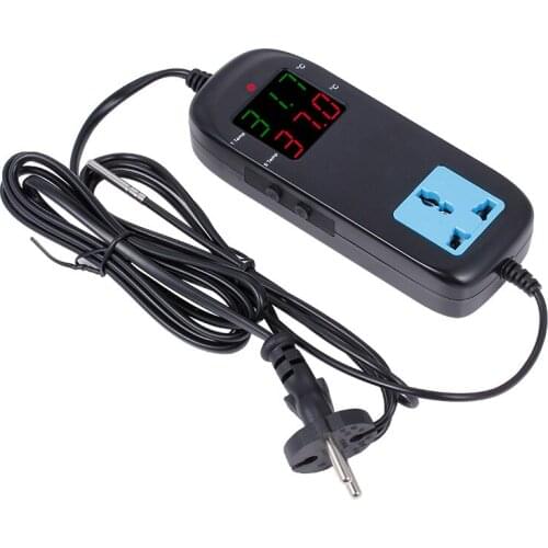 Digital display intelligent electronic temperature controller MH-2000 with power line temperature controller Temperature display