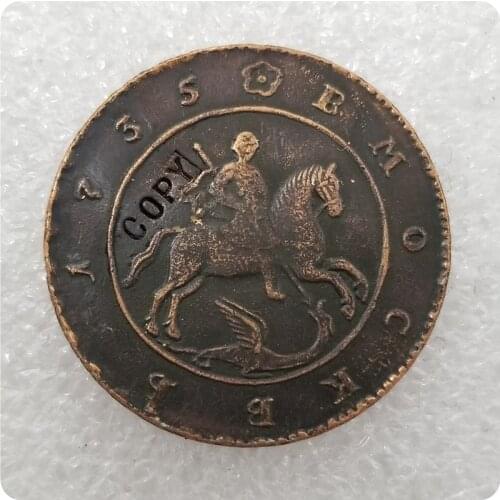 1735 Russia Copper coin COPY commemorative coins-replica coins medal coins collectibles