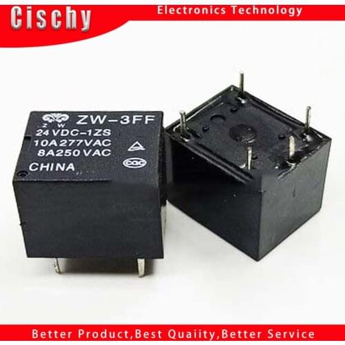 5pcs/lot ZW-3FF 24VDC-1ZS T73-1C
