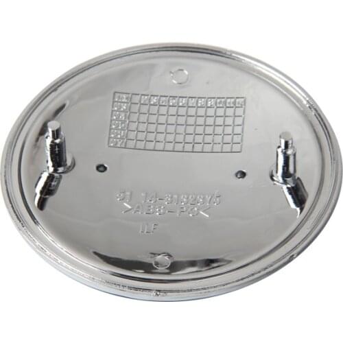 100pcs 82mm 74mm black blue White Carbon front/rear boot badges hood trunk Emblem logo