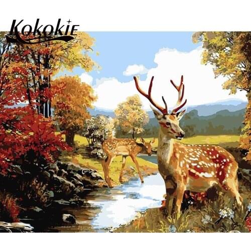 Diamond mosaic painting 5d diamond painting full square/round Picture of Rhinestone forest scenery diamond embroidery crafts