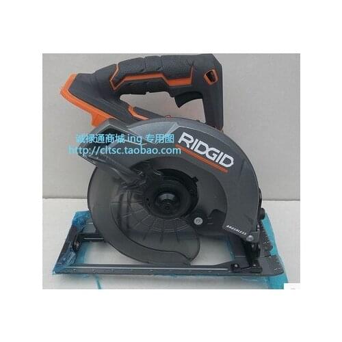 Used Ricci 18V no carbon brush charging type 7 inch woodworking circular saw / cutting machine (a machine, a battery, a charge
