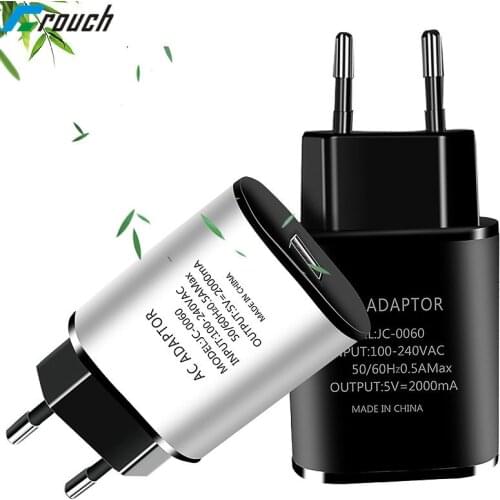 5V 2A EU Plug USB Fast Charger Mobile Phone Wall Travel Power Adapter For iPhone 6 6s 7 8 Plus Samsung S8 S7edge Xiaomi Charger