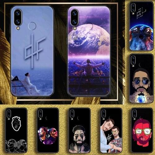 Rapper PNL Phone case For Huawei Honor 6 7 8 9 10 10i 20 A C X Lite Pro Play black painting shell trend bumper silicone