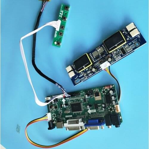 Kit for LM170E01-A5D4/LM170E01-TLA7 driver Dispiay panel 4 lamps Controller Board 1280x1024 30pin HDMI+DVI+VGA LCD Audio