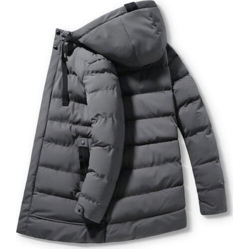 HAIMAITONG Men's Down Jackets With A Hood