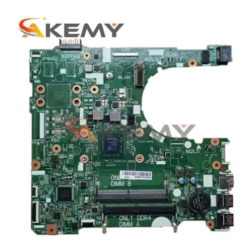 Akemy Brand NEW A9-9400 FOR Dell Inspiron 3465 3565 Laptop Motherboard 16808-1 395RH CN-0H9JPV H9JPV Mainboard 100%Tested