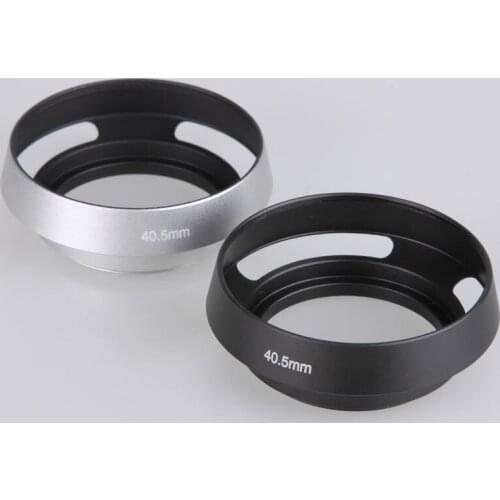 10 Pieces Black/Silver Metal Camera Lens Hood Thread Mount 37mm 39mm 40.5mm 43mm 46mm 49mm 52mm 55mm 58mm
