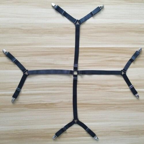 Multifunction Bed Sheet Clip Mattress Fasteners Elastic Grippers Holder Fixing Slip-Resistant Belt Practical Laundry Products