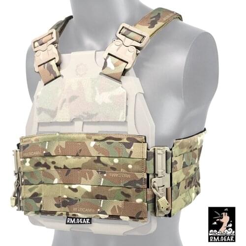 DMgear Fast Realease Modular Parts Nylon Front Panel Cummerbund For S&S Plate Frame Tactical Vest