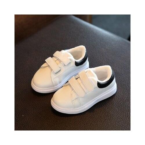 New Autumn Winter Childrens Sports Shoes Girls Shoes Boys Shoes Kids Casual Small White Board Shoes