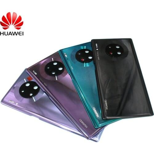 Battery Back Cover Original High Quality Phone Replacement Housing Panel For Huawei Mate30 Pro MATE 30 With Glass Camera Lens