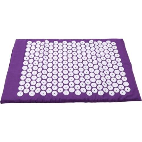 Best Seling Body Massage Pillow Cushion Acupressure Mat Massager Relieve Body Stress Pain Mat Natural Relief Stress 65*40cm