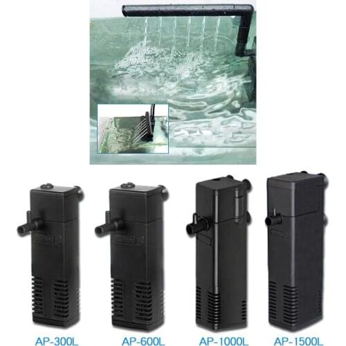 Submersible Water Filter Pump Aquarium Fishes Tank Pond Oxygen Increasing Pump Tool Aquarium Filter Accessories