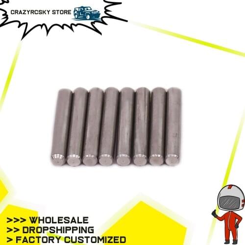 RCAWD 8PCS 1.5x9.8mm Pins For Rc Hobby Model Car 1/18 Wltoys A959 A969 A979 K929 Hopup Parts Short Course Big Foot